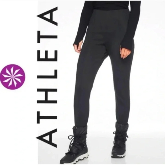 Athleta Butte Peak Pant in Black Size 8 - Picture 1 of 16